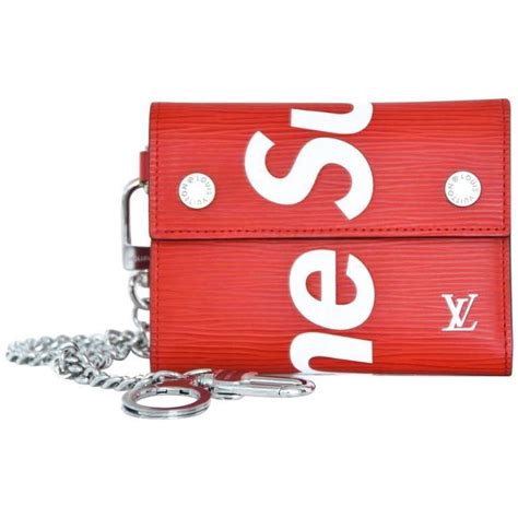 supreme x louis vuitton chain wallet|Louis Vuitton .